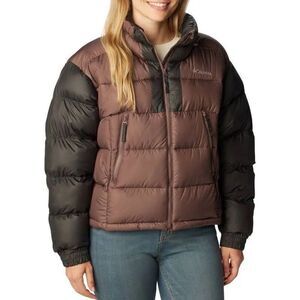 Columbia Pike Lake II Cropped Omni-Heat Puffer Jacket Womens Size XXL Basalt NWT